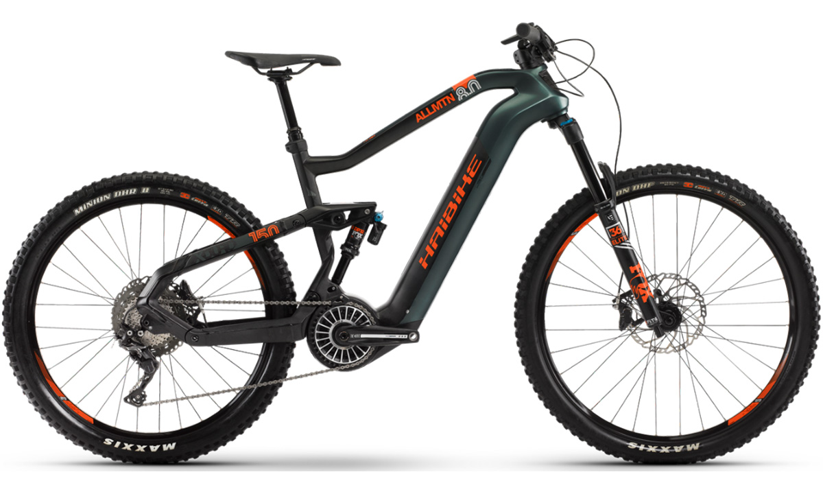 Фотографія Електровелосипед HAIBIKE XDURO AllMtn 8.0 Carbon FLYON 27.5/29" (2020) 2020 Чорно-жовтогарячий